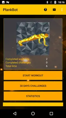 Plank abs muscles in 30 days android App screenshot 3