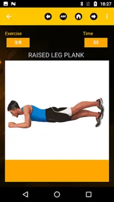 Plank abs muscles in 30 days android App screenshot 5